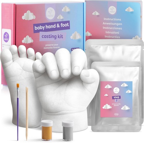 Baby hand foot - 3d, casting
