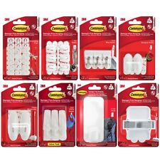 3M Command White Hooks and Decorating Clips for Indoor Decoration Damage Free