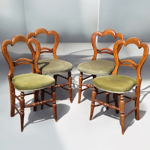 Victorian set balloon back - victorian,