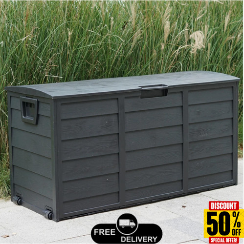 Black 300l plastic - black,