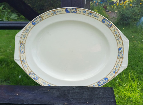 Meakin sol oval platter - &,