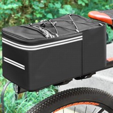 Bicycle Rear Seat Bag Waterproof Bike Cycling Pannier Rack Trunk Pack Reflective