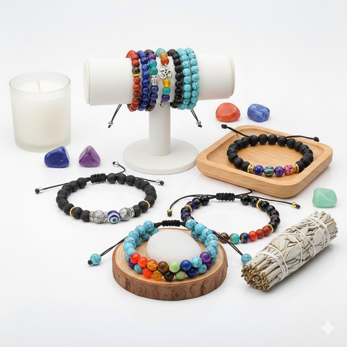 Chakra bead crystal gemstone - 7,