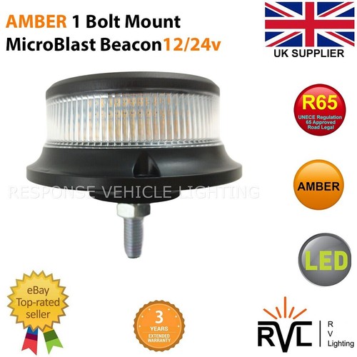 Led amber beacon bolt - bolt, mount