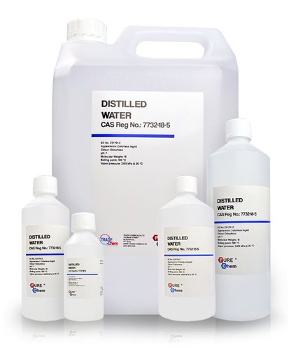 Distilled water pure chem - pure,