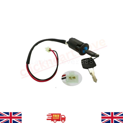 Wire ignition barrel - barrel, key