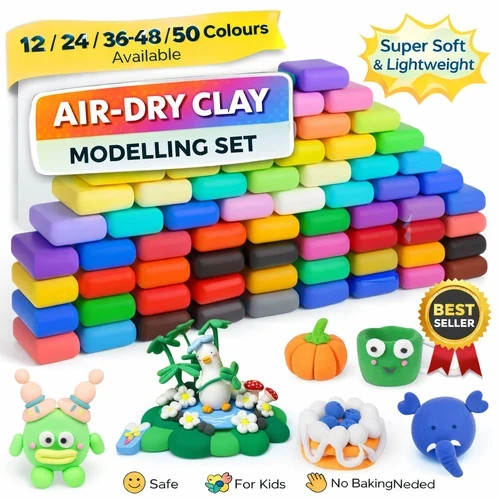 Air dry clay modelling set - modelling,