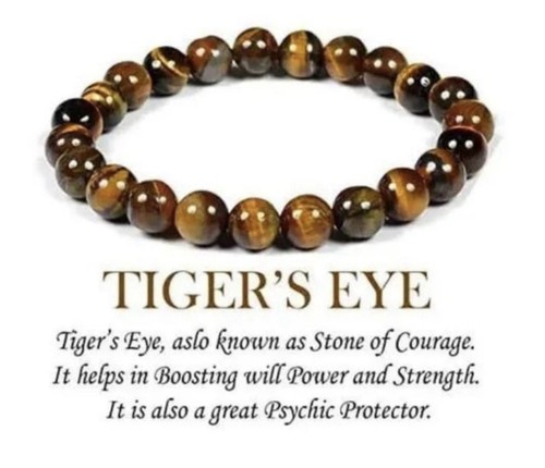 Tigers eye bracelet - eye,