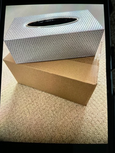 Tissue box cover holder - box,