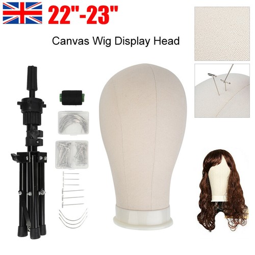 Wig cork canvas block - wig,