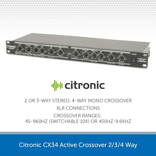 Citronic cx34 active - citronic,