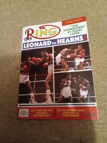Boxing magazine ring - boxing,
