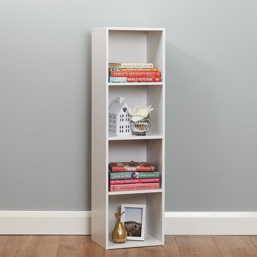 Tier wooden white cube - 4,