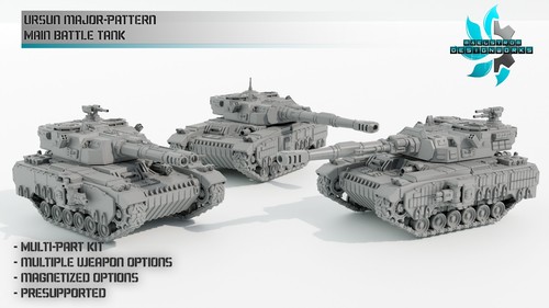 Ursus major heavy tank - major,
