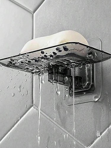 Wall mounted soap - dish, holder