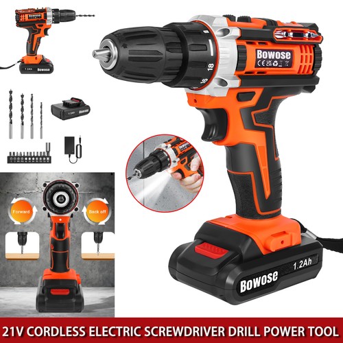 Cordless drill 21v electric - cordless,