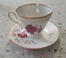 Royal Albert Bone China Tea Cup, Saucer. Rose