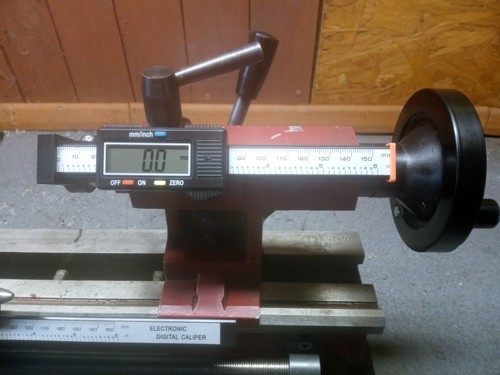 Mini lathe tailstock dro - mini,