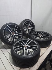 SEAT LEON MK3 CUPRA 2019 19" ALLOY WHEELS DIAMOND CUT WITH TYRES 5F0601025AC