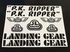 PK RIPPER BMX DECALS Stickers