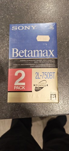 Sony betamax 750bt blank - betamax,