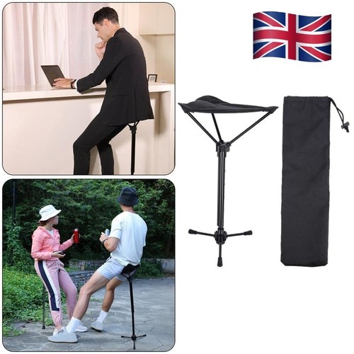 Folding walking stick seat - folding,