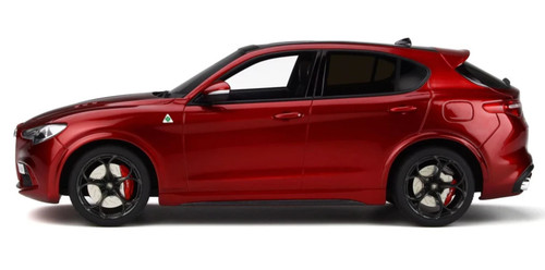 Alfa romeo stelvio 2017 red - romeo,
