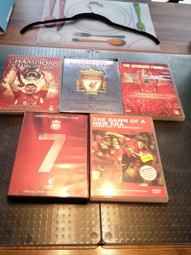 Liverpool dvd bundle x5 - fc,