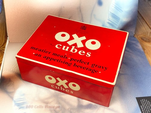 Oxo red and white - oxo, vintage