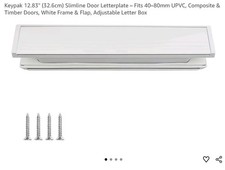 Slimline door letter - 12",