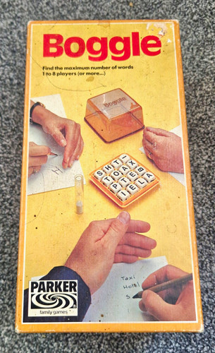 Vintage boggle game parker - vintage,
