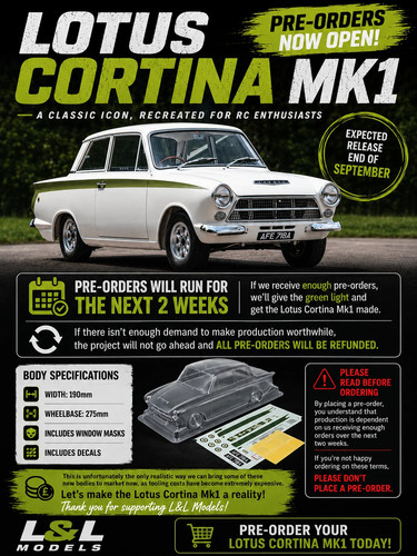 Lotus cortina mk1 pre orders - cortina,