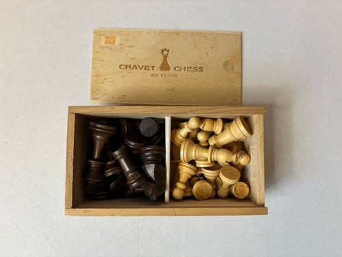 Henri chavet boxwood chess - chess, set