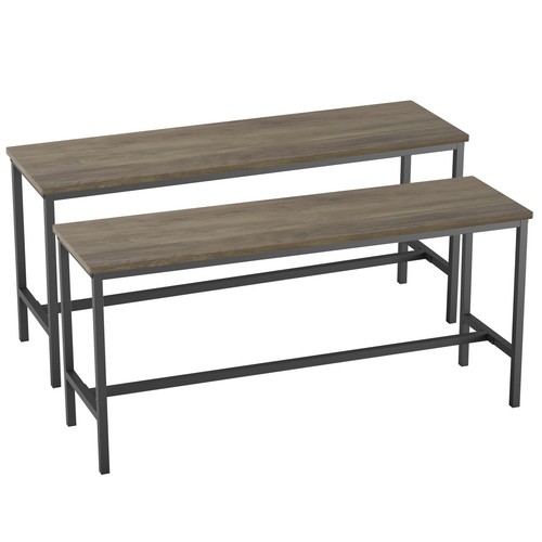Industrial dining bench - x,
