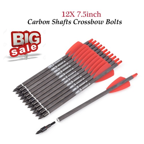 Crossbow bolts carbon - 7.5",