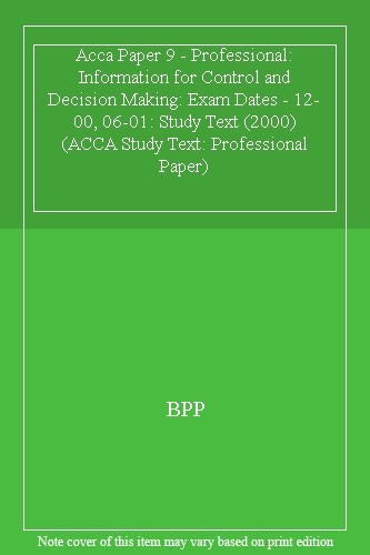 Acca paper professional - acca, 9