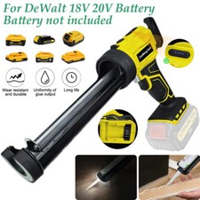 Electric Caulking Glass Mastic Sealant Glue Gun Cordless For DeWalt 18V Battery