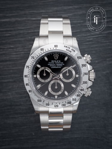 Rolex mens watch daytona black - mens,
