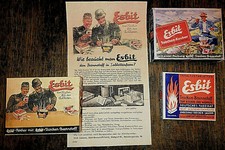 GERMAN WW2 WEHRMACHT ESBIT stove - packaging, box set(d)
