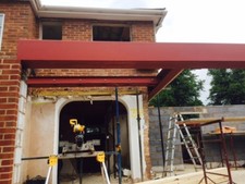  Steel Beam RSJ's drilled