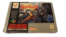 snes SUPER CASTLEVANIA IV 4 Boxed With Manual Nintendo