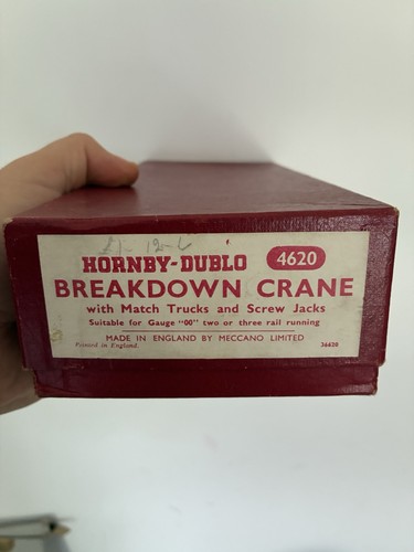 Hornby dublo 4620 breakdown - 4620,