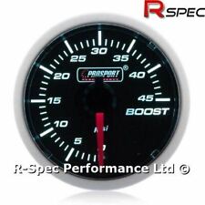 52mm Prosport Super White Turbo Diesel 45 Psi Boost Gauge Kit - TD TDI DIESEL