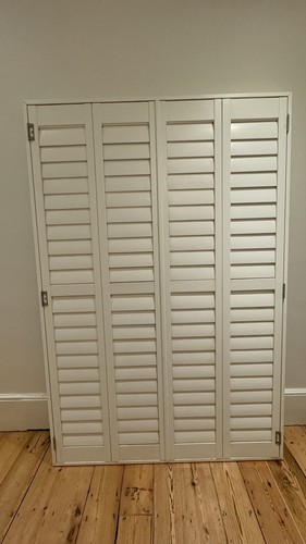Large window shutter - used,