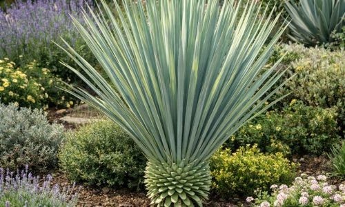 Yucca french flag plant - french, 3