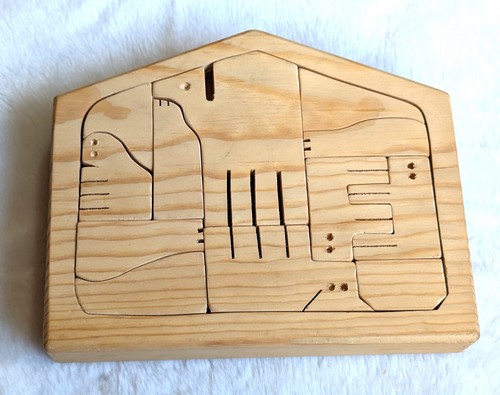 Vintage wooden nativity scene - vintage,
