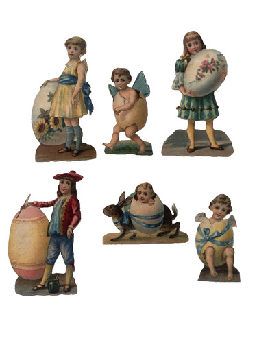 Victorian scraps children - victorian,
