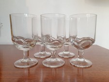 Vintage Rosenthal Studio Line Wine Glasses Set 70s 80s Retro Mid Century MCM