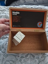 Cigar Box  Manikin 100 Empty