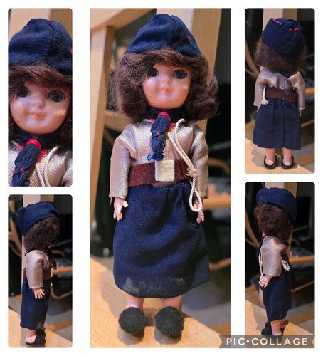 Rosebud vintage 1950s - 6.5, inch